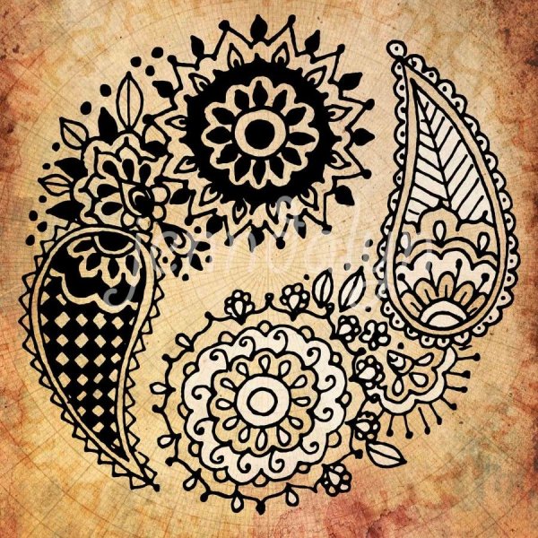 Мехенди дерево