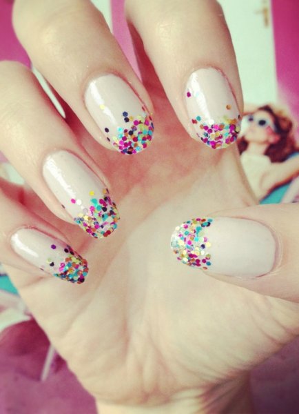 Нейл арт на короткие ногти