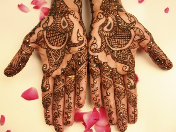 Марокканская роспись хной