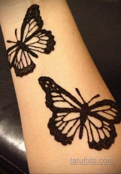 Татуировки для девушек бабочки эскизы