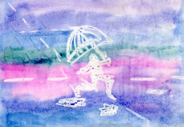 Мелки восковые цветные