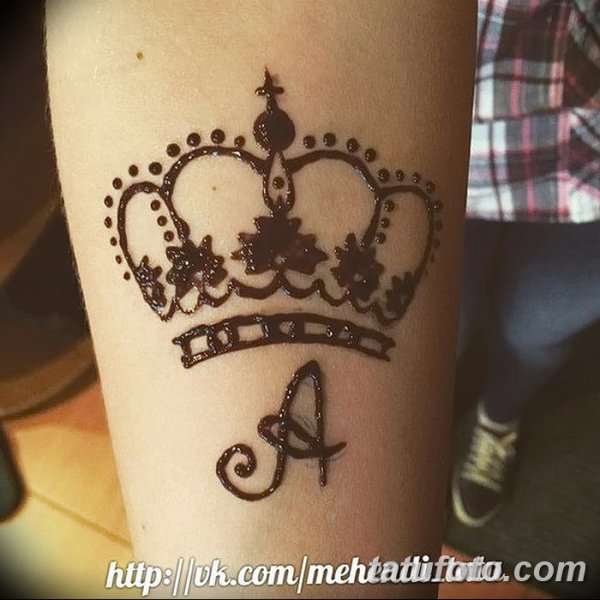 Мехенди корона