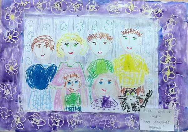 Семья рисунок