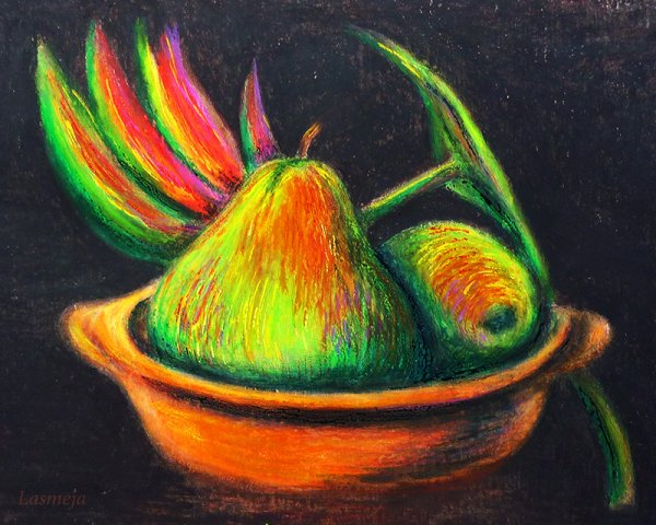 Натюрморт цветными карандашами для детей фломастерами