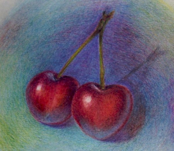 Рисование цветными карандашами