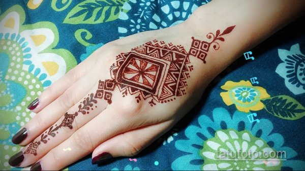 Мехенди Африканский стиль марокканский