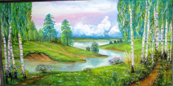 Родные просторы Ульяновск рисунки