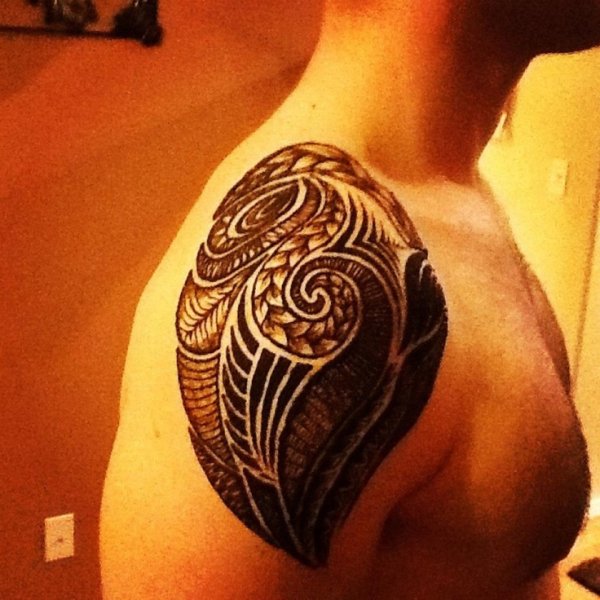 Хной на плече мужские