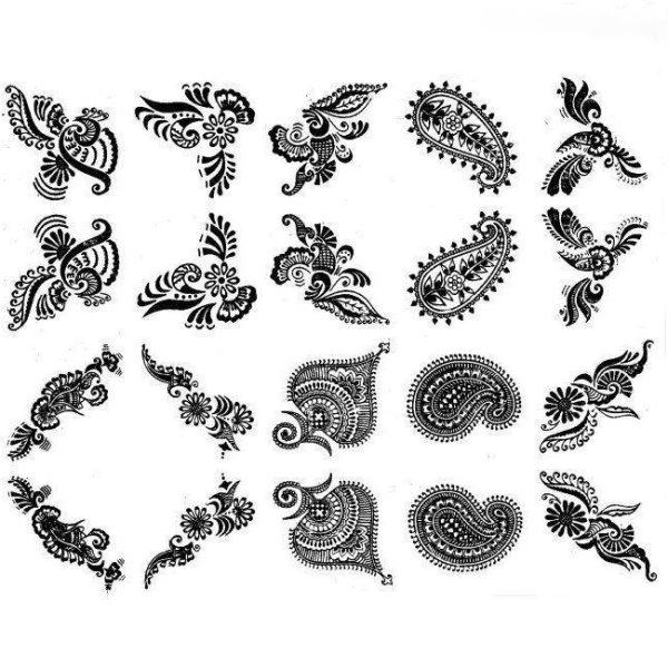 Тату хной эскизы