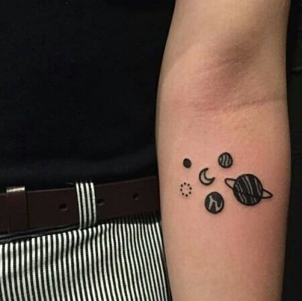 Маленькие тату