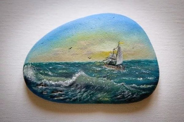 Морской пейзаж на Камне