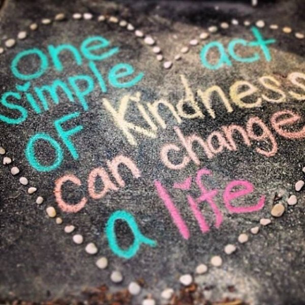 Портрет мелками на асфальте