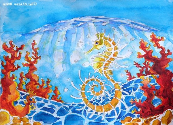 Композиция подводный мир