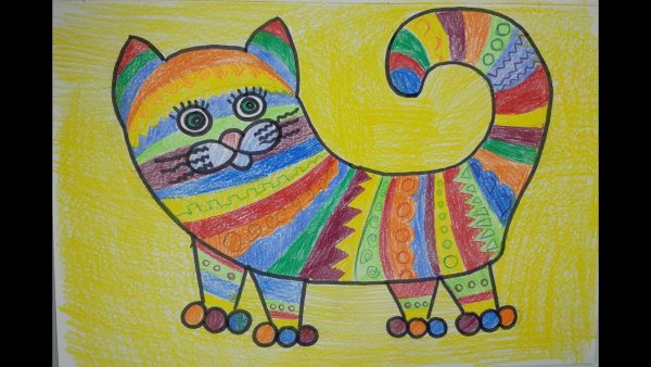 Рисование фломастерами для детей