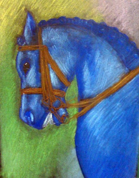 Синий конь надежды