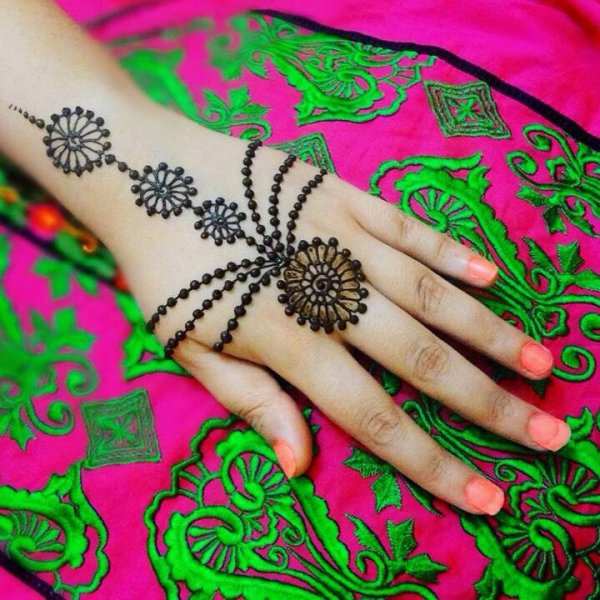 Тату из хны