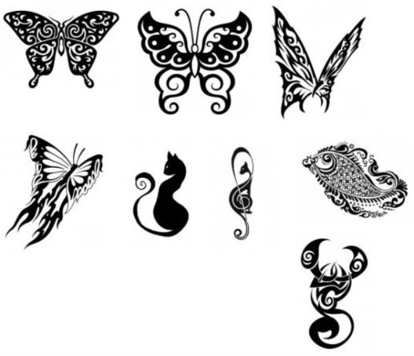 Тату хной эскизы