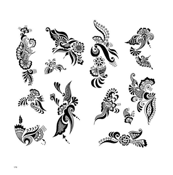 Тату хной эскизы