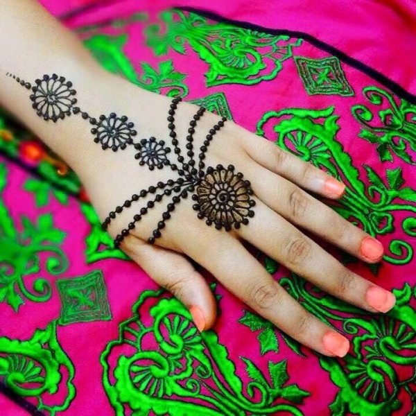 Мехенди на руке для детей