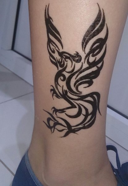 Тату хной мужские