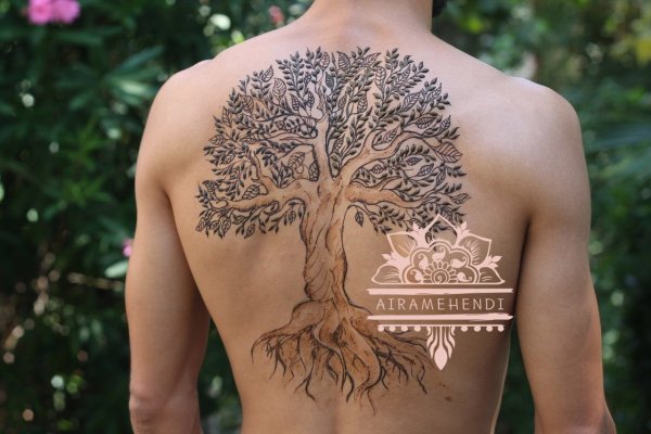 Мехенди мужские