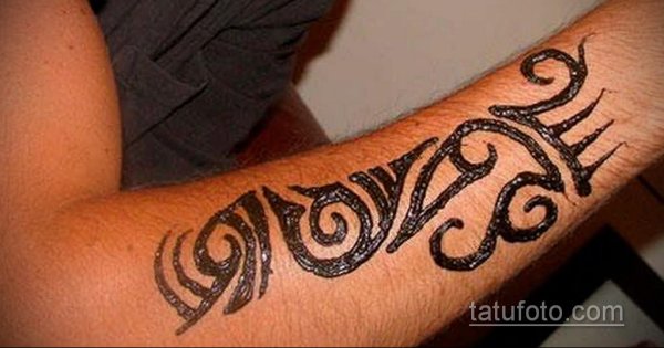 Татуировки хной для мужчин