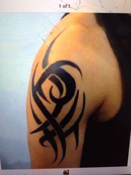 Тату хной для парней