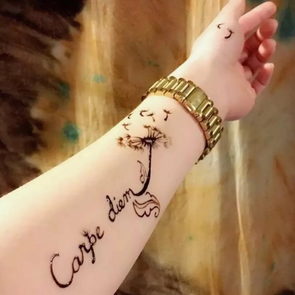 Carpe Diem Татуировка