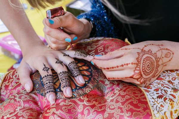 Мастер класс по мехенди