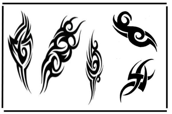 Эскиз тату хной для мальчиков