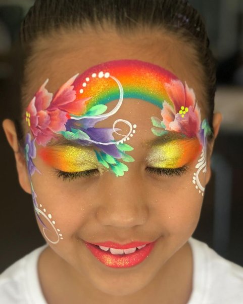 Аквагрим Радуга