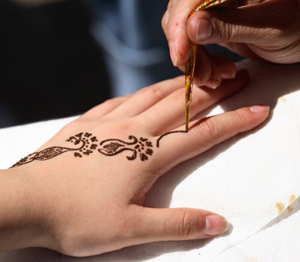 Тату из хны