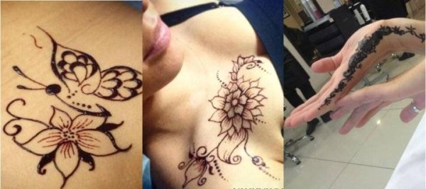 Интимные тату хной