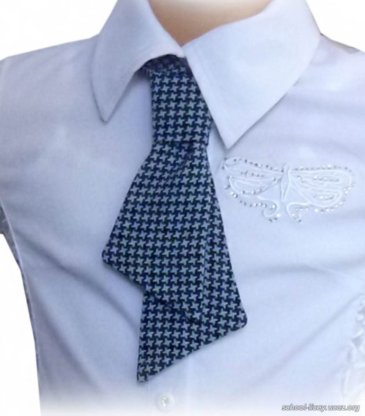 Рубашки для девочек с галстуком