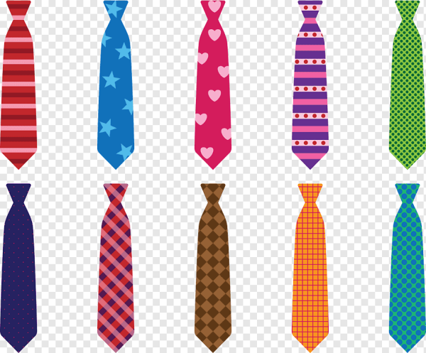 Shablon галстук