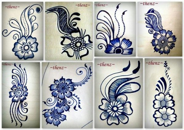 Уроки мехенди для начинающих поэтапно