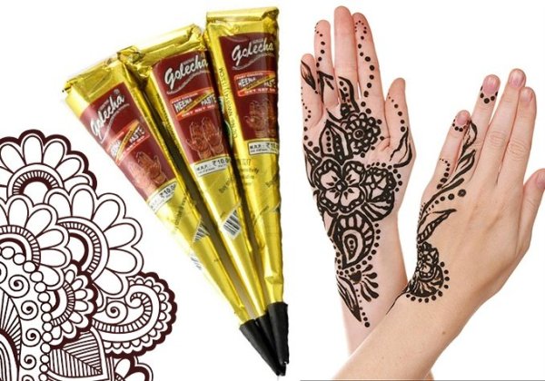 Рисование хной