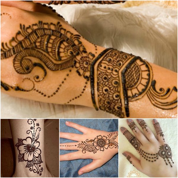 Тату хной через неделю