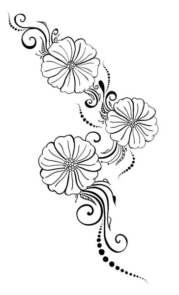 Мехенди эскизы