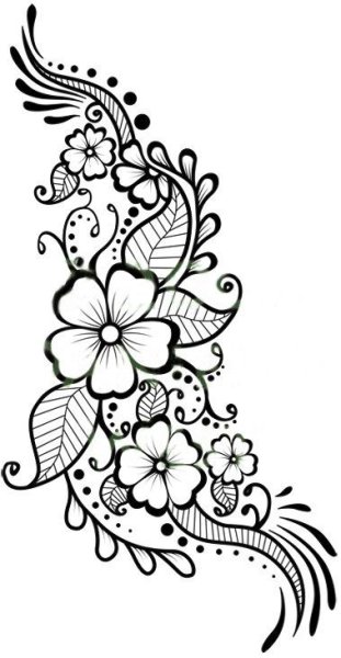 Мехенди эскизы