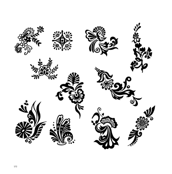 Трафарет хна