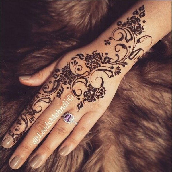 Мехенди на предплечье женские