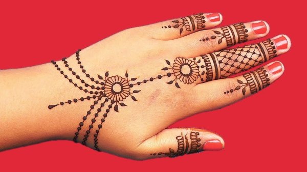 Мехенди натуральной хной