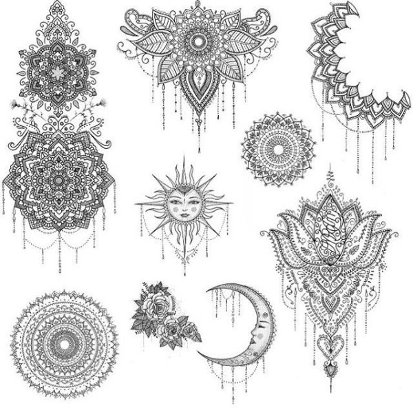 Мехенди схемы