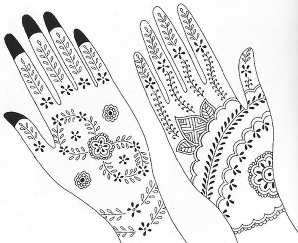 Временная Татуировка хной