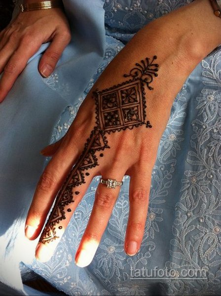 Мехенди марокканский стиль