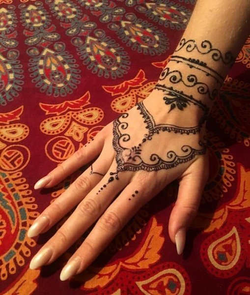 Мехенди Африканский стиль марокканский