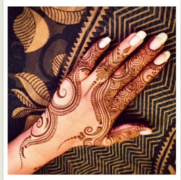 Мехенди марокканский стиль