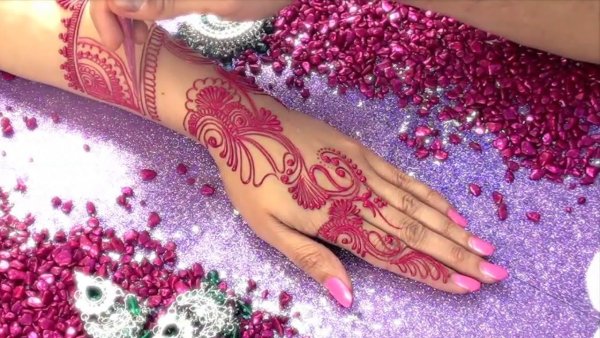 Цветная хна для тату