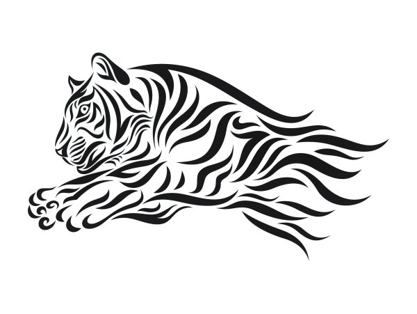 Полинезия пантера эскизы тату